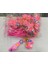 3D Figür Sevimli Timsah Karakter Anahtarlık (Pembe) 1