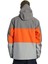 Gri - Turuncu Erkek Kapüşon Yaka Uzun Kayak Montu ADYTJ03063_DEFY Jacket 2