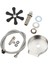 Dıy Lavabo I Aksesuarları 8 cm Adaptü 1/2 Inç, Sütü (Yurt Dışından) 1