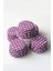 Muffin Kağıt Karton Mor Puantiyeli Cupcake Kek Kalıbı Kapsülü Kabı - 50 Adetlik 3 Paket 3