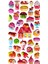 Sticker Kabartmalı Stiker Defter, Planlayıcı Etiket (LIMLRA-041) - 17X9 cm - Şeker Pasta Cupcake 1