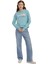 D2 Graphic Crop Hoodie Kadın Sweatshirt - NF0A83FG 2