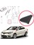 BSP1133-1 Renault Megane Mk3 Fluence Için Sol Yan Ayna Köşe Plastiği Bakaliti 638750012R 3