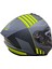 Helmets Kapalı Kask (Mat Siyah/sarı) 1