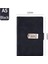 Cicibears A5 200 Sayfa Kilitli Retro Defter - Siyah (Yurt Dışından) 1