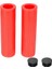 Evrensel Bisiklet 22MM Iç Çaplı Gidon Kapağı Fişli Delikten Silikon Gidon Kapağı, Siyah (Yurt Dışından) 2