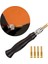 Deri Kenar Kırma Seti 4 Değiştirilebilir Pirinç Kafa ile 1.5-2-2.5-3mm Pres Kapama Makinesi Kenar Işaretleme Kırıcı Dıy Aracı (Yurt Dışından) 2