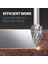 6 Inç 10 Adet Karbür Çapak Seti, Çift Kesim Tungsten 3mm (1/8 Inç) Karbür Döner Çapak Döner Dosyaları Elmas Burs Bit (Yurt Dışından) 3
