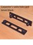 Ağaç Işleme Masa Delik Dübel Kendinden Merkezleme Dübel Jig Dübel Matkap Kılavuz Burçlar Seti Ahşap Dübel Jig Kiti Siyah 20MM (Yurt Dışından) 3