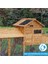 Güneş Paneli Fan Kiti, Sera Için 10W 12V Güneş Fanı, Barakalar Için 31,5 Inç Kablolu Güneş Paneliyle Çalışan Çift Fan (Yurt Dışından) 2