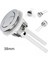 2 Adet Tuvalet Sifon Düğmesi 38MM Çift Düğmeli Anahtarın Yerini Alır Yuvarlak Düğme Tuvalet Sifon Düğmesi (Yurt Dışından) 4