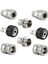Paslanmaz Çelik Basınçlı Yıkama Makinesi Hızlı Bağlantı Kiti, M22 14MM - 3/8ın Hızlı Bağlantı,3/4ın - 1/2ın Hızlı Çıkarma Adaptörü (Yurt Dışından) 1