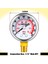4 Adet 0-200 Psi Hava Basıncı Göstergesi 1/8ın Erkek Npt Bağlantısı Hava Göstergesi Alt Yan Montaj 1.57IN Kadranlı Hava Kompresörü Göstergesi (Yurt Dışından) 4