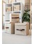 Jüt Dolap Içi Organizer Takı, Makyaj, Banyo, Ofis Düzenleyici Kapaklı Saklama Kutusu 20X20X20 cm 3