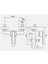 Vega Banyo ve Lavabo Bataryası AKSF01 Filtreli Ara Musluk ( X2 ) 2