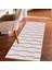 "homesteadart Rugs, Elegantwoven Koleksiyon Pembe Pamuk-Polyester Kilim - Çift Taraflı ve Nefes Alabilir Yapıda, 30°c'de Makinede Yıkanabilir, Katlanabilir, Robot Süpürge Uyumlu - Çeşitli Ebatlar" 2