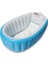 Cicibears Çocuklar Şişme Küvet Taşınabilir Mini Hava Yüzme Havuzu - Mavi (Yurt Dışından) 1