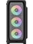N5 Mf 500W Atx Mid Tower 4 Rgb Fanlı Kasa 1 x Kulaklık, 1 x Mikrofon, 2 x USB 2.0, 1 x USB 3.0, Fan Kontrol, Renkli Akralik Panel, PCI/AGP365MM 4