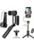 Stil F Siyah LED Selfie Çubuğu Gimbal Sabitleyici Tripod Telefon Mobil Tutucu Standı Eylem Kamera Cep Akıllı Telefon Monopod Için LED Işık Lambası ile (Yurt Dışından) 1