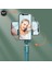 Beyaz Mini Uzatılabilir Selfie Çubuğu Tripod, Kablosuz Uzaktan Kumandalı, 4'ü 1 Arada Selfie Çubuğu - 360° Dönebilen Telefon Standı Tutucu (Yurt Dışından) 5
