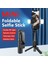 Seçenek 4 Taşınabilir Selfie Dolgu Işığı Selfie Çubuğu Geri Çekilebilir Çok Fonksiyonlu Telefon Tutucu Tripod Kablosuz Bluetooth Uzaktan Deklanşör (Yurt Dışından) 3