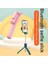 R1 Pembe Selfie Çubuğu Dereceli Fotoğraf Tutucu Uzatılmış Tripod Canlı Yayın Katlanabilir Mini Tripod Uzaktan Kumandalı Genişletilebilir Monopod (Yurt Dışından) 4