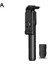 Siyah 6in1 Kablosuz Bluetooth Uyumlu Cep Telefonu Tutucu Selfie Selfie Sopa Uzaktan Genişletilebilir Kontrol Tripod M3Y0 ile Uyumlu (Yurt Dışından) 1