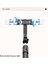 L13D L13/L13D Bluetooth Tripod Selfie Çubuğu, Ön ve Arka Doldurma Işığı Takviye Braketi Ayarlanmış Tripod Katlanabilir Selfie Çubuğu (Yurt Dışından) 4