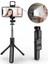 Işık ile Bluetooth Uyumlu Selfie Çubuğu Cep Telefonu Tutucu Işık Saplı Geri Çekilebilir Taşınabilir Çok Fonksiyonlu Tripod Pho N1N5 (Yurt Dışından) 3
