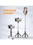 Işık ile Bluetooth Uyumlu Selfie Çubuğu Cep Telefonu Tutucu Işık Saplı Geri Çekilebilir Taşınabilir Çok Fonksiyonlu Tripod Pho N1N5 (Yurt Dışından) 5
