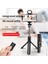 Taşınabilir Bluetooth Selfie Çubuğu Geri Çekilebilir Çok Fonksiyonlu Telefon Tutucu Tripod Xiaomi IPhone 13 14 Için Uzaktan Kumanda ile (Yurt Dışından) 5