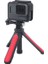 Kırmızı Selfie Sopa Mini Tripod Kendinden El Uzatılabilir Kutup Monopod Standı Gopro Hero 10 9 8 7 6 Xiaoyi 4K Lite Sjcam Aksesuarları (Yurt Dışından) 2