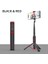 Siyah Kırmızı Pınzheng 3 In 1 Mıni Bluetooth Özçekim Çubuğu iPhone Xiaomi Özçekim Çubuğu Tripod Monopod Evrensel Uzatılabilir Katlanabilir Tripod (Yurt Dışından) 1
