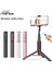 Siyah Kırmızı Pınzheng 3 In 1 Mıni Bluetooth Özçekim Çubuğu iPhone Xiaomi Özçekim Çubuğu Tripod Monopod Evrensel Uzatılabilir Katlanabilir Tripod (Yurt Dışından) 2