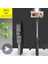 Siyah Işık Yok 100 cm Tripod Selfie Çubuğu LED Işık ile iPhone Android Cep Telefonu Tutucu Stand Kutup Çubuk Akıllı Telefon Bluetooth Uzatılabilir Monopod (Yurt Dışından) 2