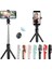 Kırmızı Selfie Çubuğu Tripod Bluetooth Mini Çubuk Mobil Spor Seyahat Için Uzatılabilir Uzaktan Kumanda Selfie Akıllı Telefon Fotoğraf Çekme Canlı (Yurt Dışından) 3