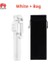 Beyaz Çanta ile Huaweı AF15 Seyahat Tripod Kablosuz Bluetooth Selfie Sopa Taşınabilir Tripod Kontrolü Monopod Ios/huawei/xiaomi Telefon Için El (Yurt Dışından) 1