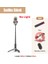 Kutu ile Işık Yok Fangtuosı Yenı Taşınabilir Kablosuz Bluetooth Telefon Selfie Çubuk Tripod Dolgu Işığı ile Huawei iPhone 14 Android Ios Selfie (Yurt Dışından) 1