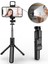 Işık ile Bluetooth Uyumlu Selfie Çubuğu Cep Telefonu Tutucu Işık Saplı Geri Çekilebilir Taşınabilir Çok Fonksiyonlu Tripod Telefon Için (Yurt Dışından) 3