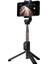 Beyaz Çantalı Yeni Huaweı AF15 Kablosuz Uzaktan Kumandalı Selfie Çubuğu Tripod Mini Uzatılabilir 4'ü 1 Arada Selfie Çubuğu 360° Dönen Telefon Standı Tutucu (Yurt Dışından) 5