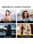 Seçenek 1 2023 Yenı Taşınabilir Kablosuz Bluetooth Telefon Teleskopik Selfie Çubuk Tripod Dolgu Işığı ile Huawei iPhone 13 Android Xiaomi Için (Yurt Dışından) 3