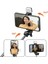 Siyah Dolgu Işığı Yok Yenı Bluetooth Kablosuz Selfie Çubuğu Mini Tripod Uzatılabilir Monopod Dolgu Işığı ile Ios Android Telefon Standı Tutucu Için Uzaktan (Yurt Dışından) 3