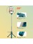 Siyah Dolgu Işığı Yok Yenı Bluetooth Kablosuz Selfie Çubuğu Mini Tripod Uzatılabilir Monopod Dolgu Işığı ile Ios Android Telefon Standı Tutucu Için Uzaktan (Yurt Dışından) 4