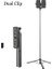 150CM Çift Klip 150/160CM Bluetooth Kablosuz Selfie Çubuğu Mini Tripod Uzatılabilir Monopod Dolgu Işığı ile Uzaktan Deklanşör iPhone Android Telefon Için (Yurt Dışından) 1
