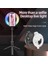 Siyah Taşınabilir Bluetooth Kablosuz Selfie Sopa Rgb Halka Dolgu Işığı Tripod Iphone Xiaomi Makyaj Video Canlı Seyahat Tripod (Yurt Dışından) 2