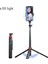 Mavi Yenı Kablosuz Bluetooth Uyumlu Selfie Çubuğu Katlanabilir Uzatılabilir Tripod Kamera iphone Dolgu Işığı Deklanşör Uzaktan Kumanda ile (Yurt Dışından) 5
