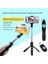 K10S Beyaz Kablosuz Bluetooth Selfie Sopa Katlanabilir Mini Tripod Ios Android Telefon Standı Cep Telefonu Tripod Için Uzaktan Kumanda ile (Yurt Dışından) 3