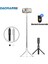 Beyaz 3 In 1 Kablosuz Bluetooth Selfie Çubuğu Katlanabilir Mini Tripod iPhone Ios Android Için Akıllı Uzaktan Kumanda ile Genişletilebilir Monopod (Yurt Dışından) 2