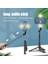 Kutu ile Iki Işık Fangtuosı Yeni Alüminyum Katlanabilir Kablosuz Bluetooth Selfie Çubuk Tripod, Ios Android Için Dolgu Işığı Deklanşör Uzaktan Kumanda ile (Yurt Dışından) 2