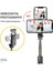 Siyah Taşınabilir Kablosuz Bluetooth Selfie Çubuğu Tripodlu Uzatılabilir Katlanabilir Monopod Ios Android iPhone 12 Pro Gopro Kameralar (Yurt Dışından) 4